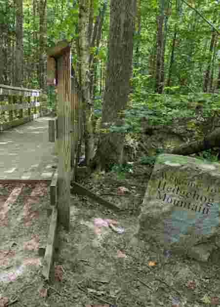 Image of Hedgehog Mountain Trail Head park in Freeport, Florida, United States Image of Hedgehog Mountain Trail Head park in freeport, florida, united-states