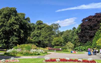 Image of Valley Gardens Skatepark park in Harrogate, England, United Kingdom Image of Valley Gardens Skatepark park in harrogate, england, united-kingdom