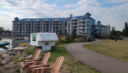 Image of Lakefront Park park in Sylvan Lake, Alberta, Canada Image of Lakefront Park park in sylvan-lake, alberta, canada