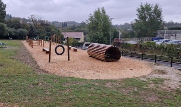 Image of Area sgambamento cani park in Salo, Lombardia, Italy Image of Area sgambamento cani park in salo, lombardia, italy
