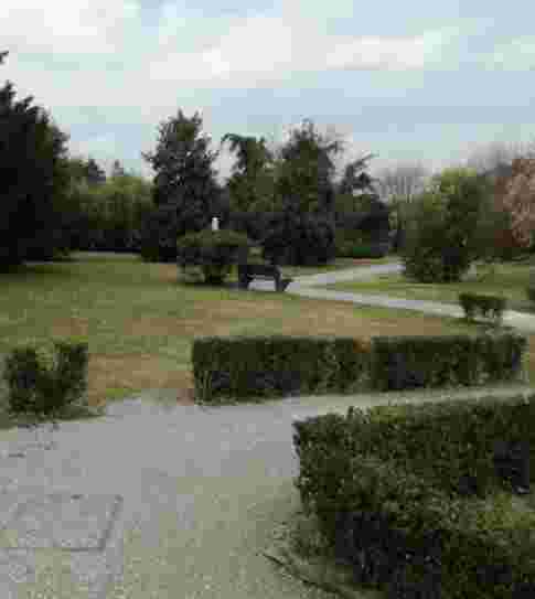Image of Parco Villa Comunale Stezzano park in Stezzano, Lombardia, Italy Image of Parco Villa Comunale Stezzano park in stezzano, lombardia, italy