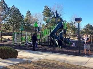 Image of Village Green Park park in Reno, Nevada, United States Image of Village Green Park park in reno, nevada, united-states