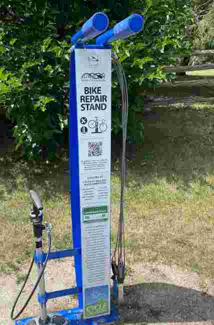 Image of Caledon Rail Trail Parking park in Cheltenham, Ontario, Canada Image of Caledon Rail Trail Parking park in cheltenham, ontario, canada