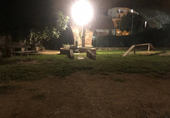 Image of Area Canina Savona park in Savona, Liguria, Italy Image of Area Canina Savona park in savona, liguria, italy