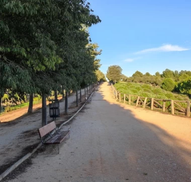 Image of Parque de la Cuña Verde de O'Donnell park in Madrid, Madrid, Spain Image of Parque de la Cuña Verde de O'Donnell park in madrid, madrid, spain