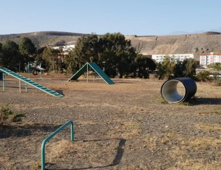 Image of Parque Canino Jinamar park in Telde, Canary Islands, Spain Image of Parque Canino Jinamar park in telde, canary-islands, spain