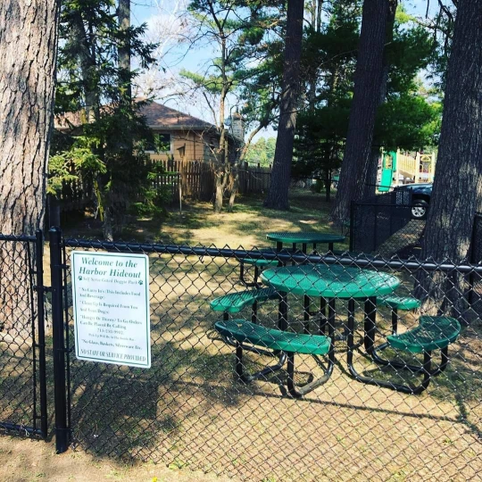 Image of Harbor Hideout park in Waupaca, Wisconsin, United States Image of Harbor Hideout park in waupaca, wisconsin, united-states