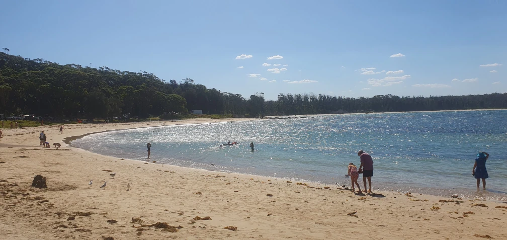 Image of Hyams Beach park in Hyams Beach, New South Wales, Australia Image of Hyams Beach park in hyams-beach, new-south-wales, australia