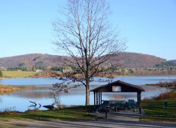 Image of Dryden Lake Park park in Dryden, New York, United States Image of Dryden Lake Park park in dryden, new-york, united-states