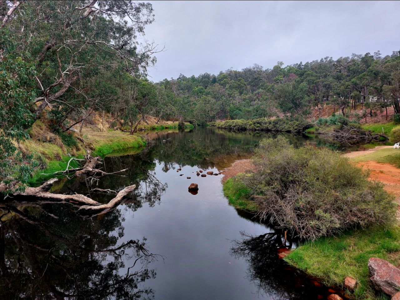 Image of Blackwood River Park park in Bridgetown, Western Australia, Australia Image of Blackwood River Park park in bridgetown, western-australia, australia