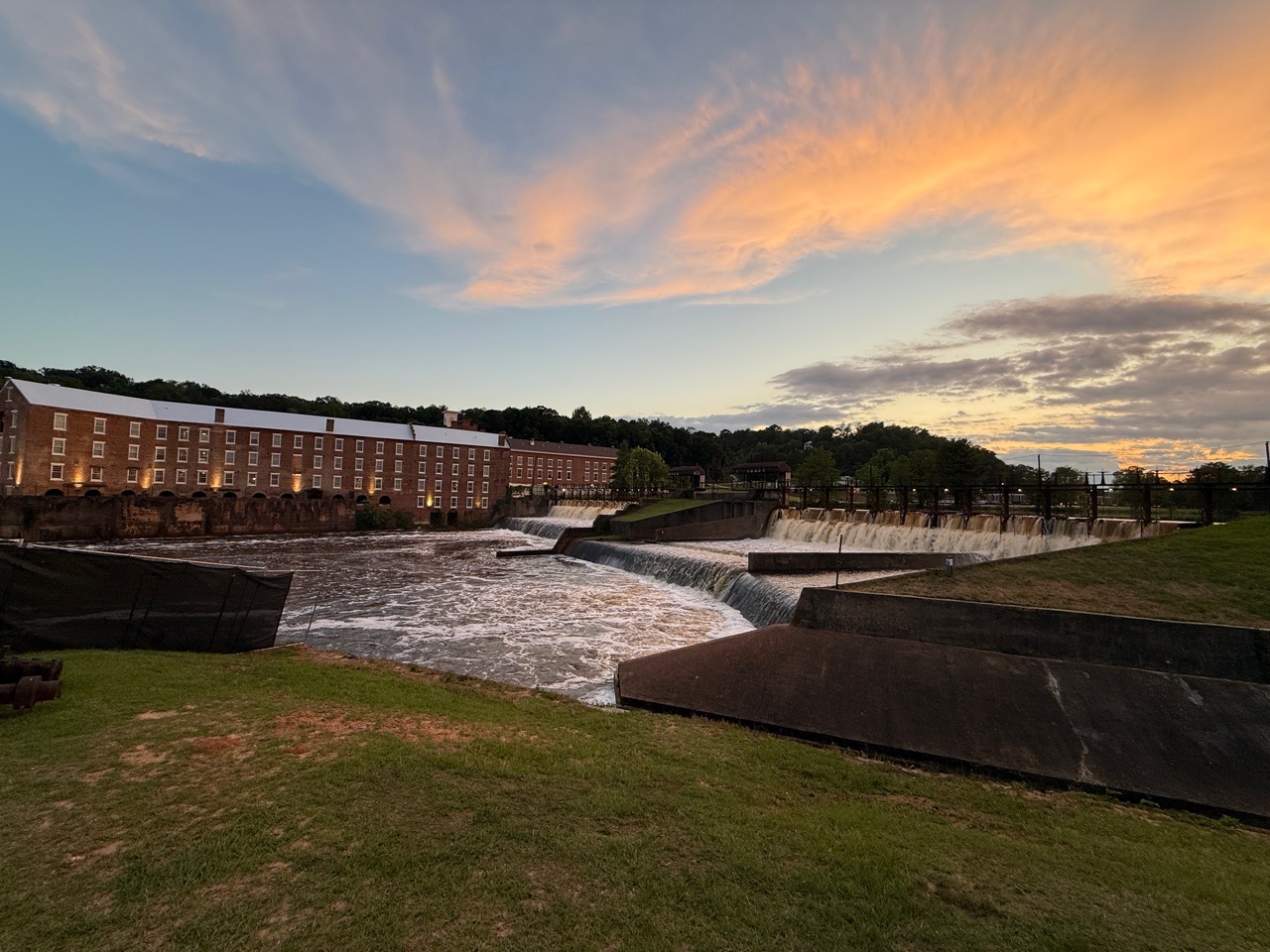 Image of Creekwalk park in Prattville, Alabama, United States Image of Creekwalk park in prattville, alabama, united-states