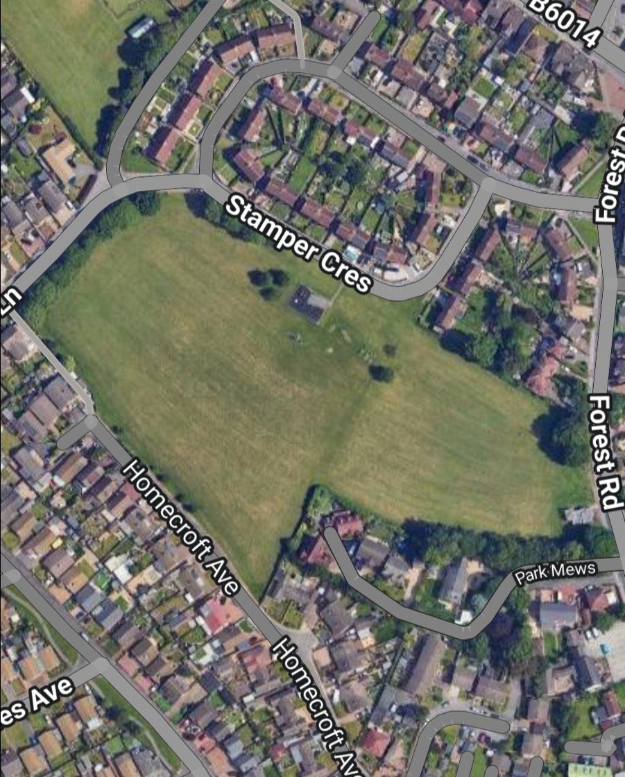 Image of Skegby park (forest road) park in Ashfield, England, United Kingdom Image of Skegby park (forest road) park in ashfield, england, united-kingdom