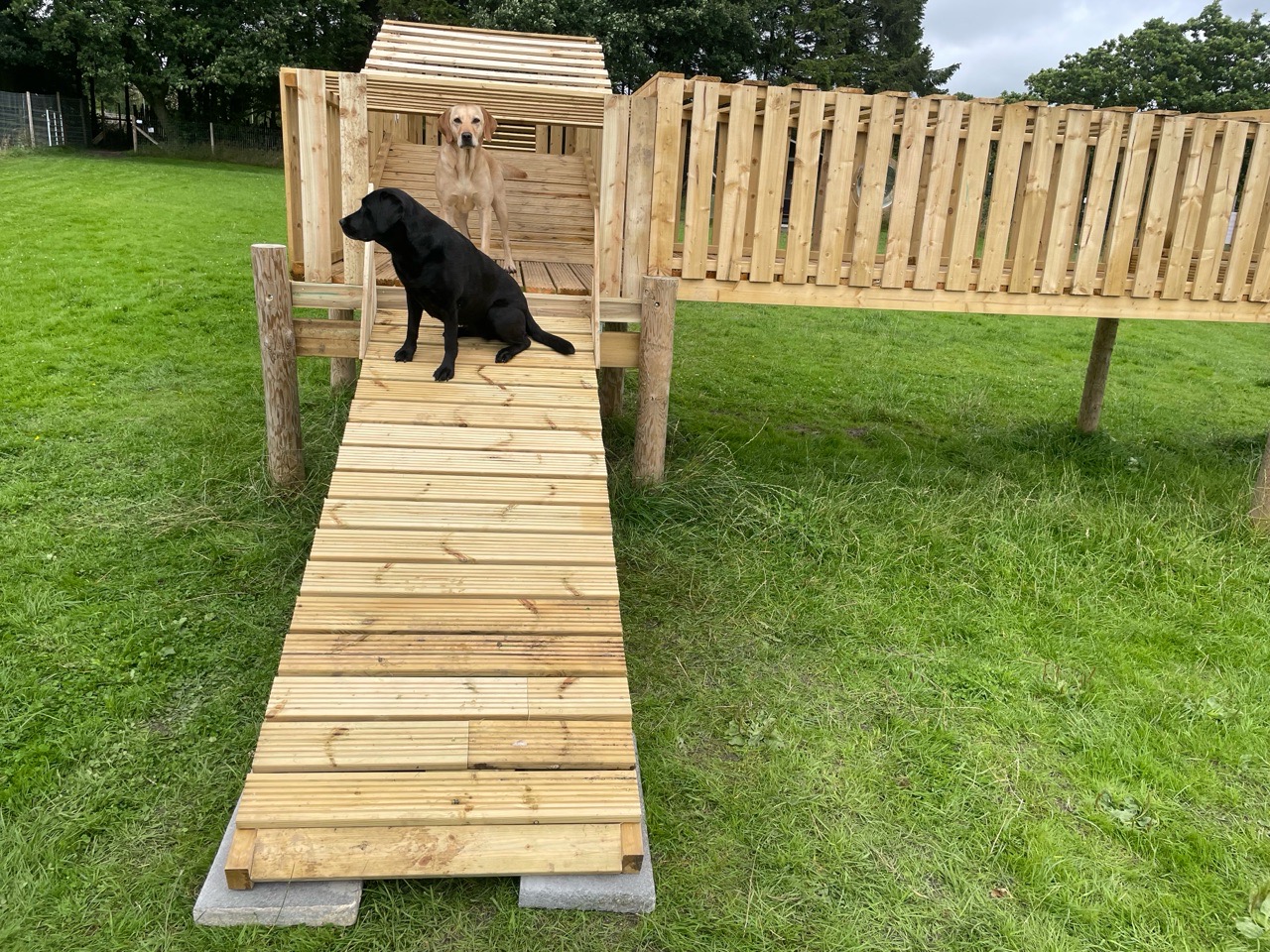 Image of Horsforth Happy Hounds park in Leeds, England, United Kingdom Image of Horsforth Happy Hounds park in leeds, england, united-kingdom