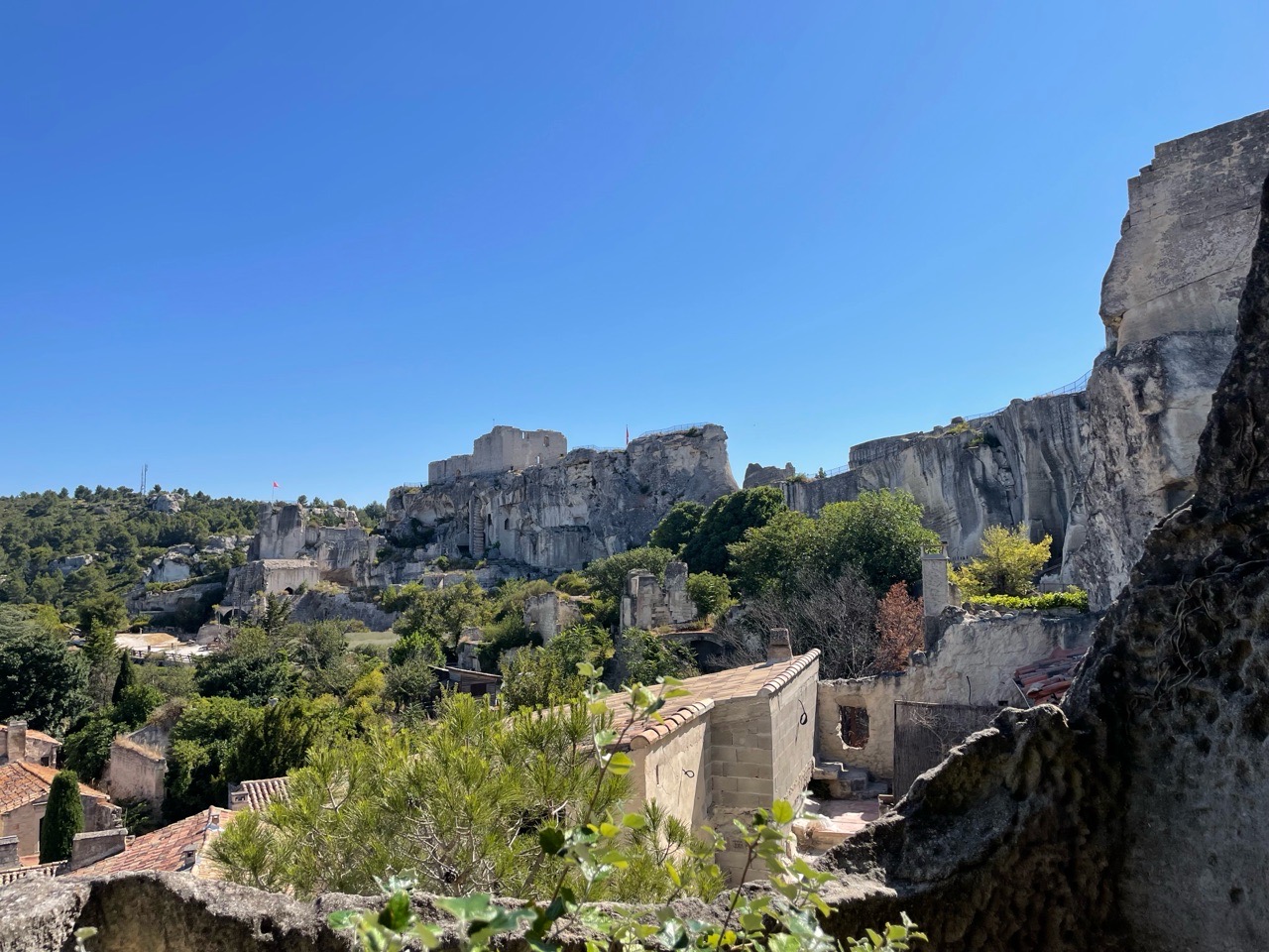Image of Château des Baux-de-Provence park in Les Baux-de-Provence, Provence-Alpes-Côte d'Azur, France Image of Château des Baux-de-Provence park in les-baux-de-provence, provence-alpes-cote-dazur, france