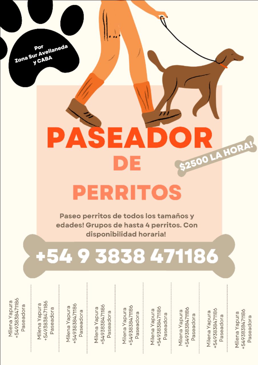Image of Paseador de Perros - Buenos Aires service in Buenos Aires, Autonomous City of Buenos Aires, Argentina Image of Paseador de Perros - Buenos Aires service in Buenos Aires, Autonomous City of Buenos Aires, Argentina